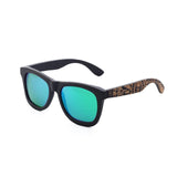 CUUPA Wood Women sunglasses men high grade Brand Carved Design black bamboo frame Polarized sunglasses Beach eyeglasses