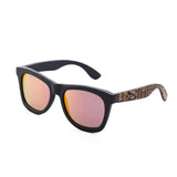 CUUPA Wood Women sunglasses men high grade Brand Carved Design black bamboo frame Polarized sunglasses Beach eyeglasses