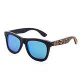 CUUPA Wood Women sunglasses men high grade Brand Carved Design black bamboo frame Polarized sunglasses Beach eyeglasses