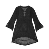 Sexy Women Summer Dresses Bikini Cover-Ups Beach Dress Sarong Kaftan Lace Crochet Casual Ladies Female Beach Wear Bathing Suit